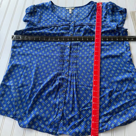 GH Bass & Co Blue Blouse size XXL - Picture 6 of 7